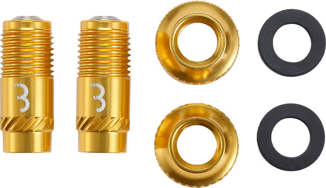 BBB Insert de valve CoreCap - 2 pièces - gold | CoreCap