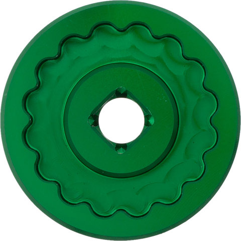 Abbey Bike Tools Herramienta para ejes de pedalier Bottom Bracket Socket Common - green