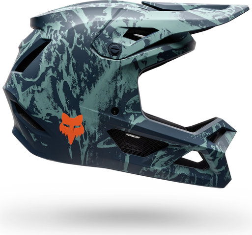 Fox Head Youth Rampage Image Print MIPS Full-face Children's Helmet - arctic blue | 51 - 52 cm