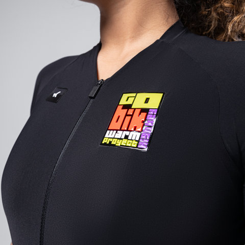 GOBIK CX Solid Unisex S/S Trikot High Key Edition - hk black/M