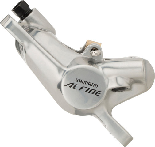 Shimano Étrier de frein Alfine BR-S7000 avec Plaquettes en Résine - argenté/Ensemble/sans
