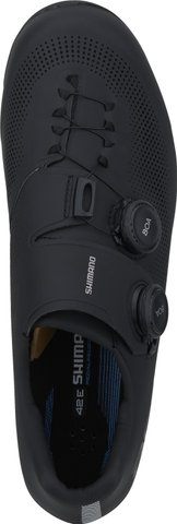Shimano Zapatillas de ciclismo de carretera SH-RC703E anchas - black/42/42