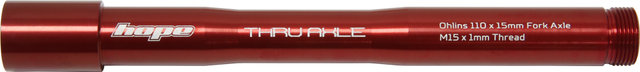 Hope Steckachse für ÖHLINS - red/110 mm