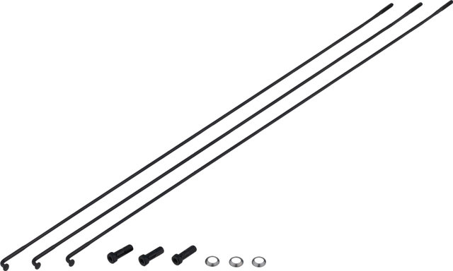 Zipp Ersatzspeichenkit für 3ZERO MOTO 27,5" - black/284 mm