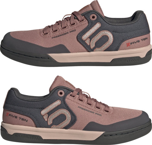 Five Ten Chaussures VTT pour Dames Freerider Pro Canvas Modèle 2023 - warm clay-wonder taupe-grey six/42