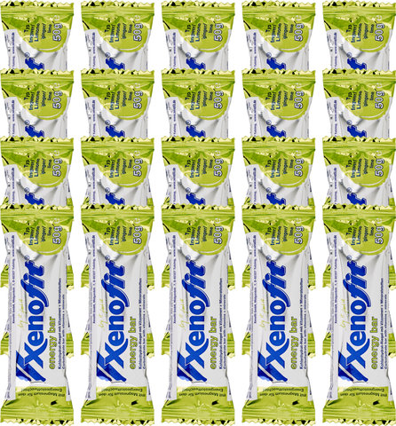 Xenofit barre énergétique Energieriegel - 20 pièces - gingembre-citron vert