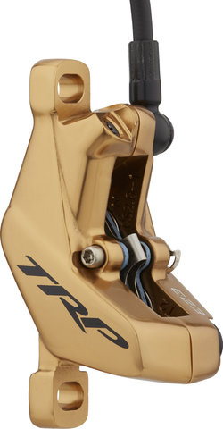 TRP DH-R EVO Disc Brake - gold/Front wheel/Left (side-specific)