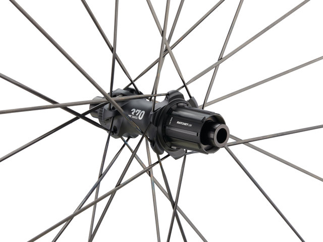 DT Swiss E 1800 SPLINE 23 Center Lock Disc 28" Wheelset - black/142 mm/100 mm/28"/Shimano Road/100 mm/Shimano Road/100 mm/142 mm