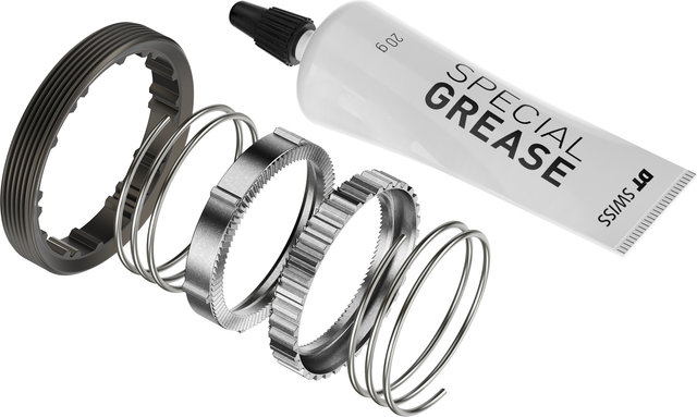 DT Swiss Kit de conversion anti-rebond de pédale DEG DF denture 90 - noir/Ratchet DEG 72/90