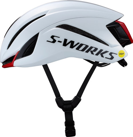 Specialized SW Evade 4 Helm - white-red | 55 - 59 cm
