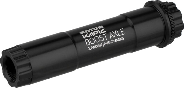 Rotor KAPIC Kurbel mit Boost-Kurbelachse - schwarz-matt | 170,0 mm | ohne Kettenblatt