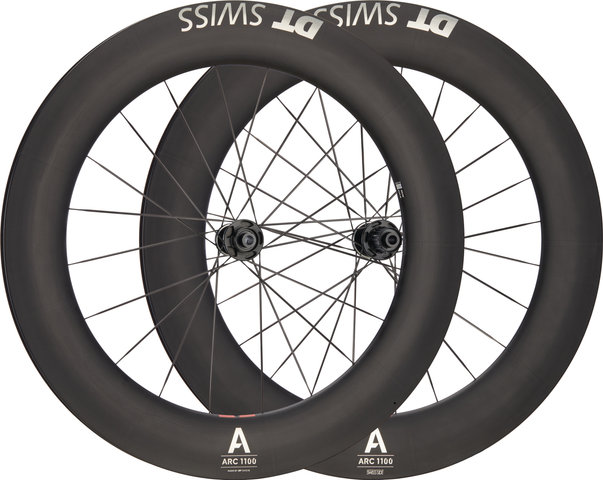 DT Swiss ARC 1100 DICUT 85 mm Carbon Disc Center Lock 28" Laufradsatz - schwarz | 100 mm | Non Boost | 142 mm | 28" | Non Boost | Shimano Road