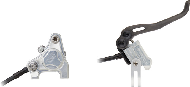 Trickstuff Piccola Carbon v+h ensemble frein à disque Flatmount / Postmount - argenté-noir/Ensemble/gauche/droite (spécifique)