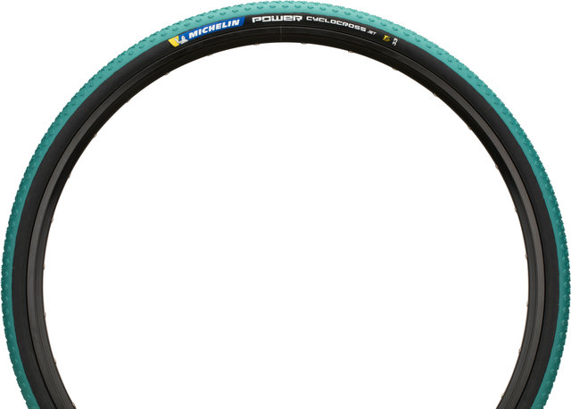 Michelin Power Cyclocross Jet 28" Folding Tyre - green-black/28 /33 mm/33-622