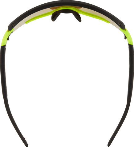uvex sportstyle 236 Set Sportbrille - black-yellow mat/mirror yellow