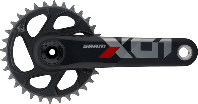 SRAM Juego de bielas X01 Eagle SuperBoost+ DUB DM 12 velocidades Carbon - lunar-oxy/170,0 mm