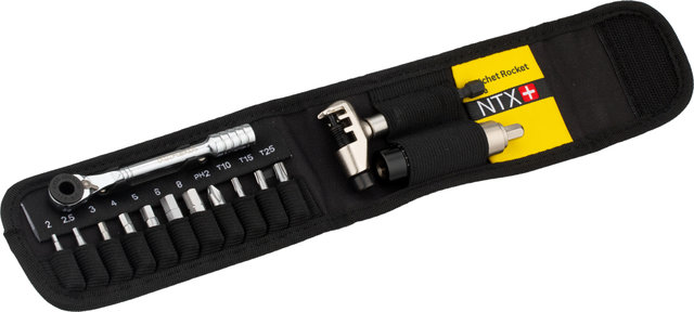 Topeak Ratchet Rocket Lite NTX+ Multi-tool Set - black-silver