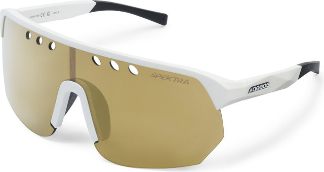 ASSOS Donzi Sports Glasses - white | gold