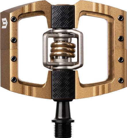 crankbrothers Pedales automáticos Mallet DH Loic Bruni Signature Edition - bronce | 100 mm | 78 mm