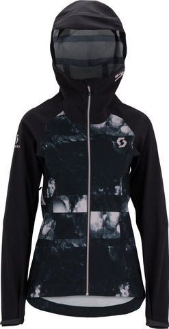 Scott Women's Trail Storm WP Rain Jacket - black-sweet pink/S