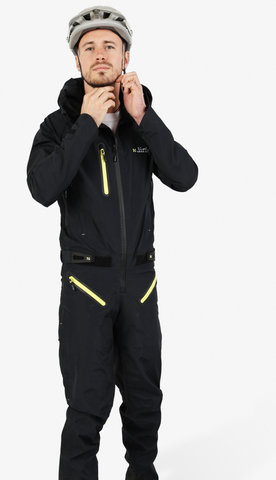 dirtlej Dirtsuit Core Edition - graphite-lemon/L