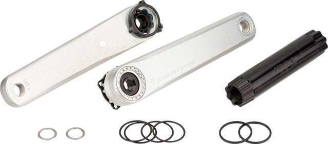 Garbaruk Pédalier Route/Gravel 29mm DUB - silver-silver | 165,0 mm