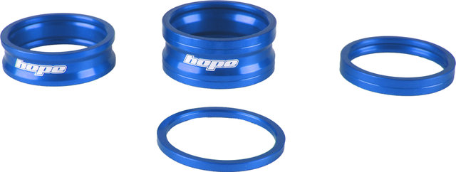 Hope Kit de entretoises Space Doctor pour 1 1/8" - blue
