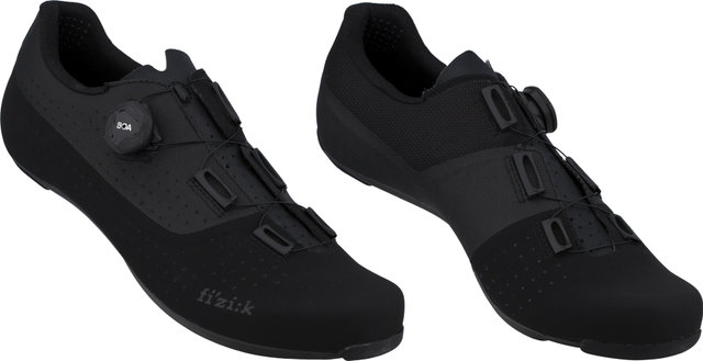 Fizik Chaussures large de route Tempo Overcurve R4 - black-black | 45
