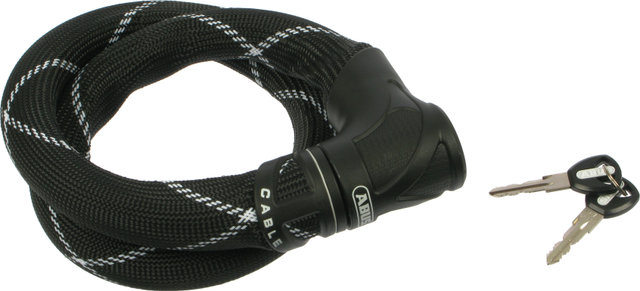 ABUS Candado de cable blindado Steel-O-Flex Iven 8200 - negro/85 cm