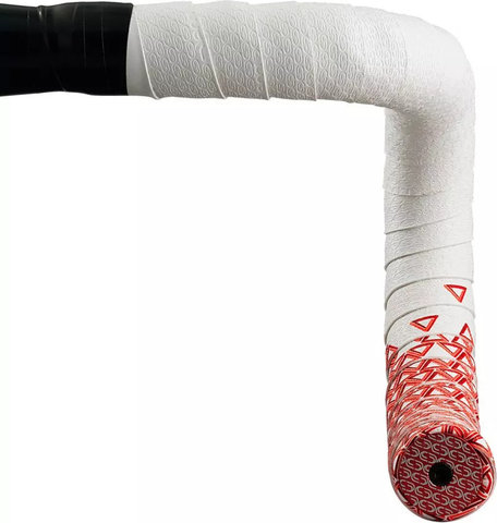 DEDA Ruban de guidon Loop - blanc-rouge