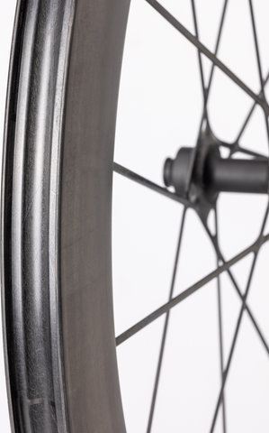 Syncros Rueda Capital SL Aero 80 Carbon Disc Center Lock 28" - black mate | 28" | 142 mm | Non Boost | Shimano carretera | sólo rueda trasera | sólo rueda trasera