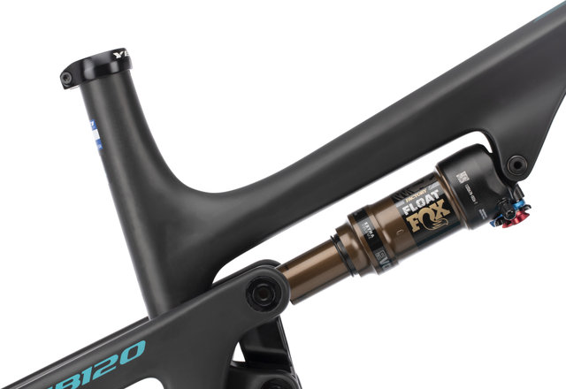Yeti Cycles SB120 TURQ Carbon 29" Rahmenkit - raw carbon | 44 mm | L
