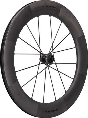 Syncros Rueda Capital SL Aero 80 Carbon Disc Center Lock 28" - black mate | 28" | sólo rueda delantera | sólo rueda delantera | sólo rueda delantera | Non Boost | 100 mm