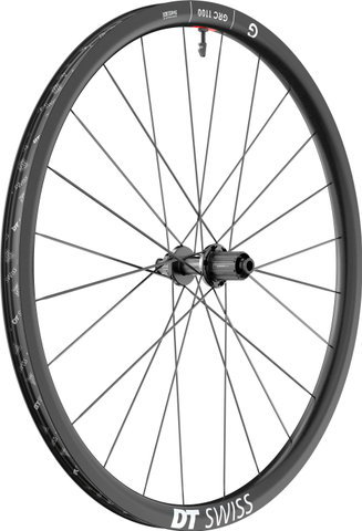 DT Swiss GRC 1100 DICUT 30 Disc Center Lock 28" Wheelset - black/142 mm/100 mm/28"/Shimano Road/100 mm/Shimano Road/100 mm/142 mm