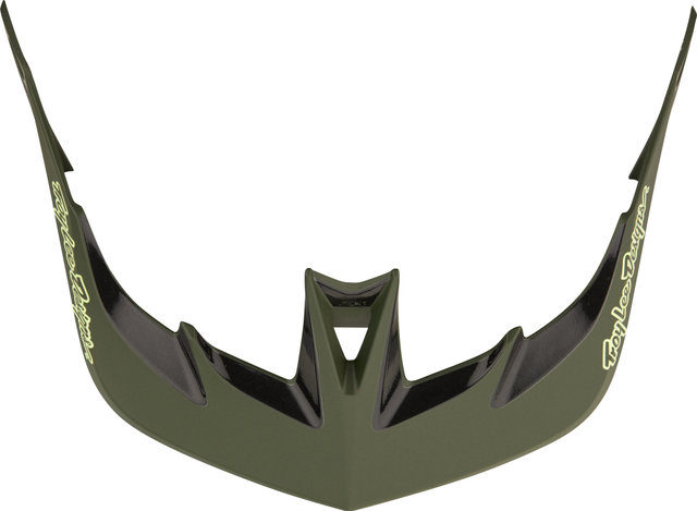 Troy Lee Designs Visière pour Casque A3 - uno glass green
