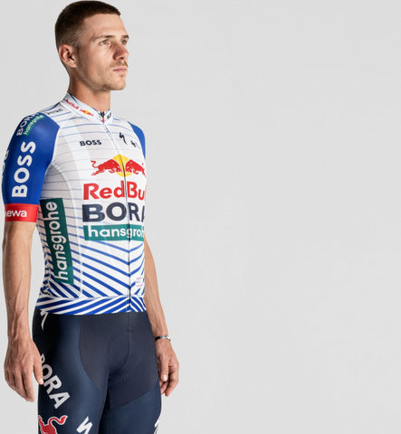 Specialized Camiseta réplica de Red Bull-Bora-hansgrohe S/S - white red bull blue | XS