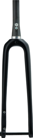 Columbus Futura Gabel Cross - black matt/1 1/8" - 1,5" tapered/28"/12 mm Steckachse/100 mm