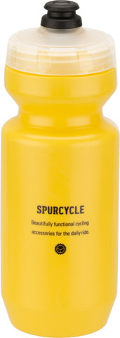 SPURCYCLE Bidon Must Go Hard 650 ml - yellow/650 
