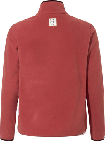 VAUDE Jersey de lana con media cremallera para mujer Rosemoor - brick/36/XS