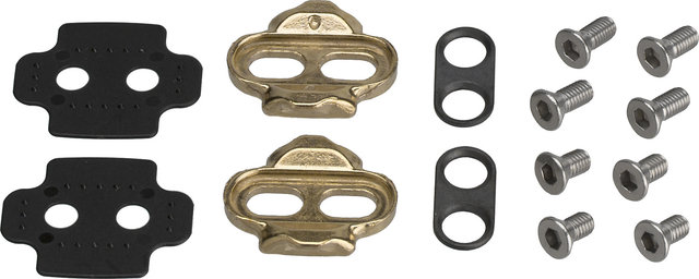 crankbrothers Pedales de clip/plataforma Double Shot 2 - orange-black