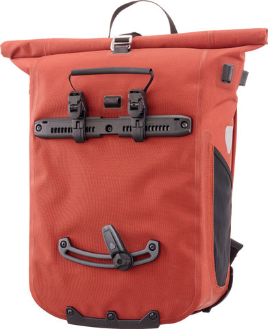 ORTLIEB Vario Plus QL2.2 Rucksack-Fahrradtasche Hybrid - dark chili/26000 ml