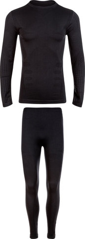 Whistler Pree Conjunto de ropa interior funcional sin costuras - black | S/M