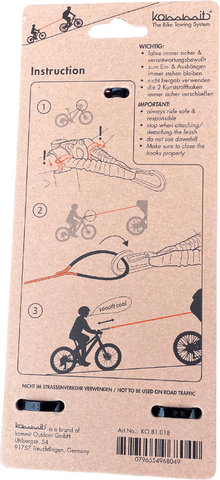 kommit Bike Bungee Adapter - schwarz