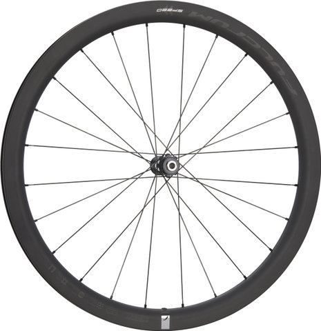 Fulcrum Speed 42 Center Lock Disc Carbon Wheelset - black/Non Boost/Non Boost/142 mm/100 mm/28"/Campagnolo N3W/100 mm/Campagnolo N3W/100 mm/142 mm