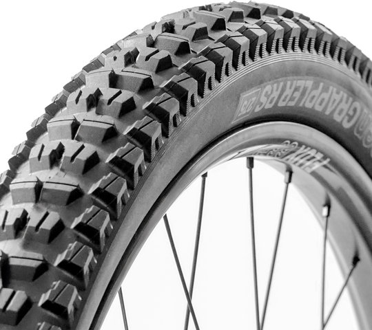 e*thirteen Grappler RS Rear Flux GR Mopo 27.5" Folding Tyre - black | 64-584 | 27.5 | 2.4 | 64 mm