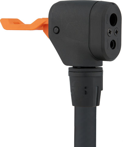 SKS Bomba de pie Airkompressor Compact 10.0 - negro-naranja