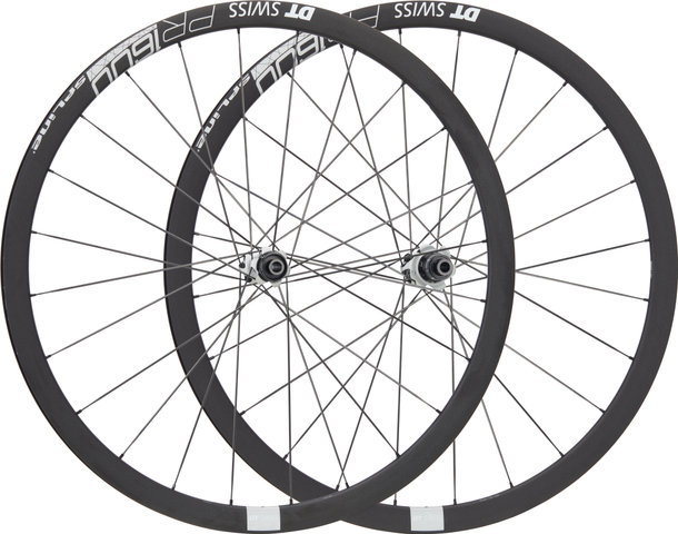 DT Swiss Juego de ruedas PR 1600 SPLINE 32 Disc Center Lock 28" - schwarz | SRAM XDR | 142 mm | 100 mm | 28" | 100 mm | SRAM XDR | 100 mm | 142 mm | Non Boost | Non Boost