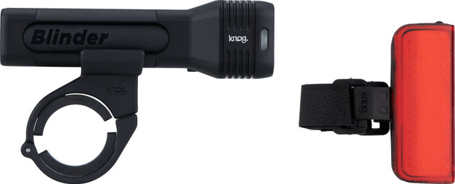 Knog Set d'Éclairage Blinder 120 + Mid Cobber Twinpack (StVZO) - black/700