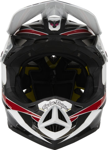 Troy Lee Designs Casque Intégral D4 Polyacrylite MIPS - block charcoal-red/55 - 56 cm