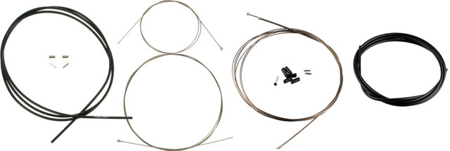 Shimano Schalt-/Bremszugset Edelstahl Rennrad - schwarz